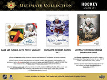 Load image into Gallery viewer, 2020/21 Upper Deck Ultimate Collection Hockey Hobby Box