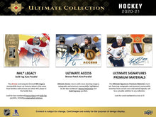 Load image into Gallery viewer, 2020/21 Upper Deck Ultimate Collection Hockey Hobby Box