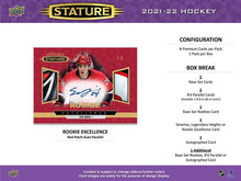 Load image into Gallery viewer, 2021/22 Upper Deck Stature 8 Box Case : Team Random #4149