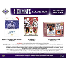 Load image into Gallery viewer, BOUNTY HUNT : 2021/22 Upper Deck Ultimate Collection 16 Box MASTER Case : Team Random #5546
