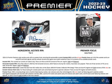 Load image into Gallery viewer, 2022/23 Upper Deck Premier 5 Box Case : Team Random #4260