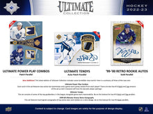 Load image into Gallery viewer, 2022/23 Upper Deck Ultimate Collection 8 Box Case : Team Random #4238