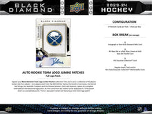 Load image into Gallery viewer, 2023/24 Upper Deck Black Diamond 5 Box Inner Case : Team Select #4351