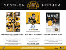 Load image into Gallery viewer, 2023-24 UD Boston Bruins Centennial Hobby Box RIP & SHIP