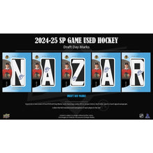 Load image into Gallery viewer, 2024-25 Upper Deck SP Game Used 10 Box Inner Case Break : Team Random #4516