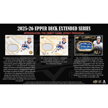 Load image into Gallery viewer, 2025/26 Upper Deck Extended 12 Box MASTER Case : Team Random #5653