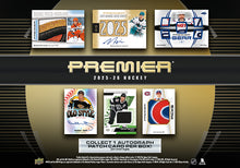 Load image into Gallery viewer, 2025/26 Upper Deck PREMIER 5 Box Case : Team Select #5963