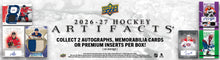 Load image into Gallery viewer, 2026/27 Upper Deck Artifacts 20 Box MASTER Case : Team Random #6002