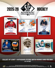 Load image into Gallery viewer, 2025/26 Upper Deck SP Authentic 8 Box Case : Team Select #5801