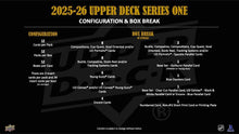 Load image into Gallery viewer, 2025/26 Upper Deck Series ONE 12 Box Hobby Case : Hit Select #5102