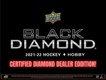 Load image into Gallery viewer, 2021/22 UD Black Diamond CDD 5 Box Case : Team Select #4021