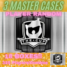 Load image into Gallery viewer, 2024/25 Upper Deck The Cup 3 MASTER CASE (18 BOXES) : Player Random #5236