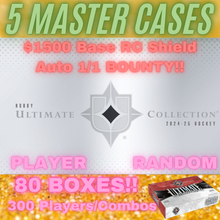 Load image into Gallery viewer, 2024/25 UD ULTIMATE 5 MASTER CASES (80 Boxes) : Player Random #5051