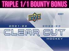 Load image into Gallery viewer, FINAL 2022/23 Upper Deck Clear Cut 30 Box MASTER Case : Team Select #4164