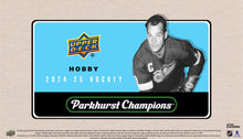 Load image into Gallery viewer, 2024-25 Upper Deck Parkhurst Champions 6 Box Half Case : Team Select #4723
