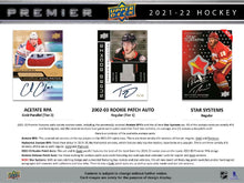 Load image into Gallery viewer, 2021/22 Upper Deck Premier 5 Box Inner Case : Team Select #4036