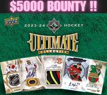 Load image into Gallery viewer, 2023/24 Upper Deck Ultimate Collection 16 Box MASTER Case : Team Random #4698