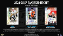 Load image into Gallery viewer, 2024-25 Upper Deck SP Game Used 10 Box Inner Case Break : Team Random #4516
