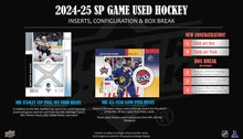 Load image into Gallery viewer, 2024-25 Upper Deck SP Game Used 10 Box Inner Case Break : Team Random #4516