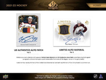 Load image into Gallery viewer, 2021/22 Upper Deck SP Authentic 8 Box Case : HIT SELECT #5550