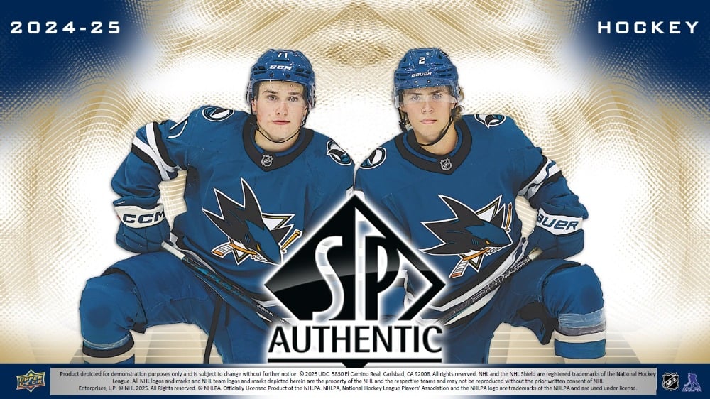 2024/25 Upper Deck SP Authentic 16 Box MASTER Case : Team Select #4901
