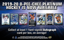 Load image into Gallery viewer, 2019/20 Upper Deck O-Pee-Chee Platinum 8 Box Case : Team Random #5640
