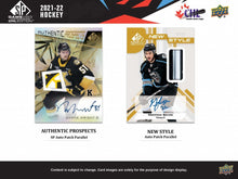 Load image into Gallery viewer, 2021-22 SP Game Used CHL Edition Hockey Hobby Box
