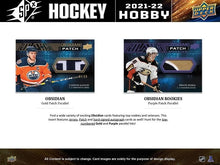 Load image into Gallery viewer, 2021-22 Upper Deck SPx Hockey Hobby Box
