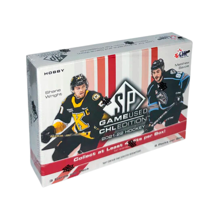 2021-22 SP Game Used CHL Edition Hockey Hobby Box