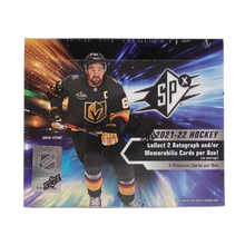 Load image into Gallery viewer, 2021-22 Upper Deck SPx Hockey Hobby Box
