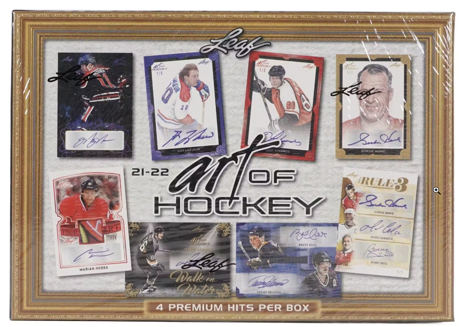 2 Box Serial Number - 2022 Leaf Art Of Hockey GB #4215