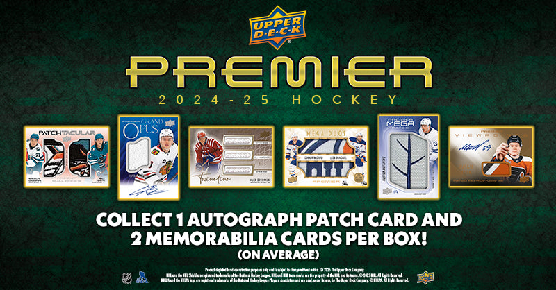 2024/25 Upper Deck PREMIER 10 Box MASTER Case : Team Select #5139