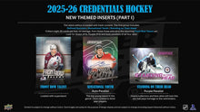 Load image into Gallery viewer, 2025/26 Upper Deck Credentials 10 Box Case : Team Random #5593

