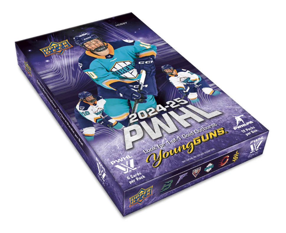 2025 Upper Deck PWHL Hockey 3 Hobby Box : Letter Break #4847