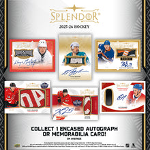 Load image into Gallery viewer, 2025/26 Upper Deck Splendor 6 Box Case : Team Random #6024
