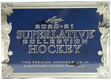 Load image into Gallery viewer, 3 Box Serial Number - 2020/21 Leaf Superlative Hockey Hobby GB #4615
