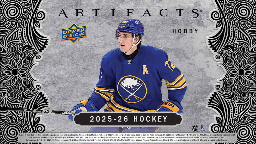 2025/26 Upper Deck Artifacts 10 Box Case : HIT SELECT #5010