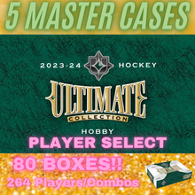 Load image into Gallery viewer, 2023/24 UD ULTIMATE 5 MASTER CASES (80 Boxes) : Player Select #4544
