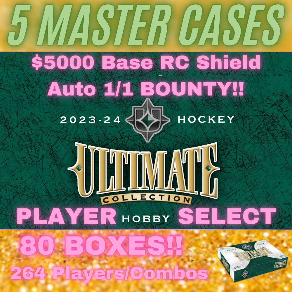 2023/24 UD ULTIMATE 5 MASTER CASES (80 Boxes) : Player Select #4547