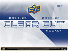 Load image into Gallery viewer, 2022/23 Upper Deck Clear Cut 15 Box Inner Case : Hit Select #4134
