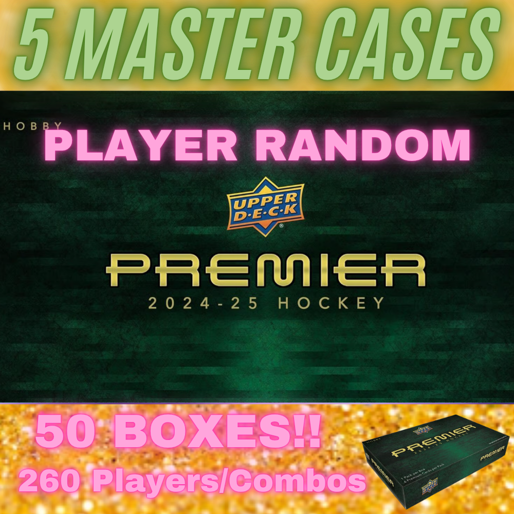 2024/25 Upper Deck PREMIER 5 MASTER CASE (50 BOXES) : Player Random #5113