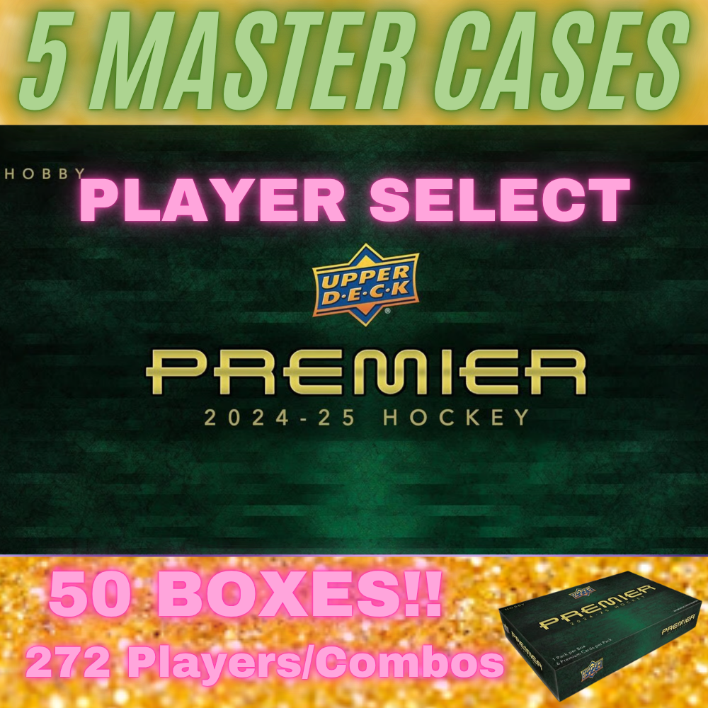 2024/25 Upper Deck PREMIER 5 MASTER CASE (50 BOXES) : Player Select #5116