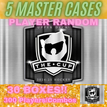 Load image into Gallery viewer, 2024/25 Upper Deck The Cup 5 MASTER CASE (30 BOXES) : Player Random #5219

