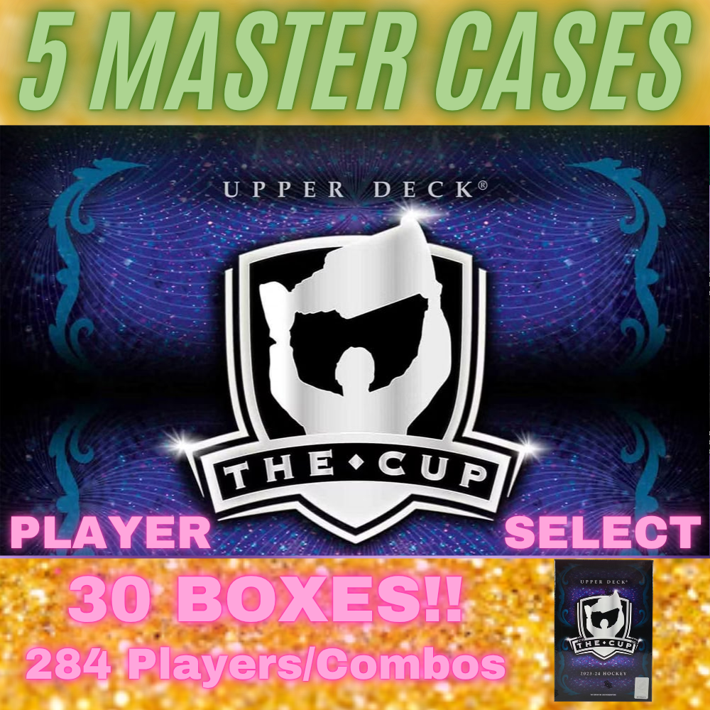 2023/24 UD THE CUP 5 MASTER CASES (30 Boxes) : Player Select #4680