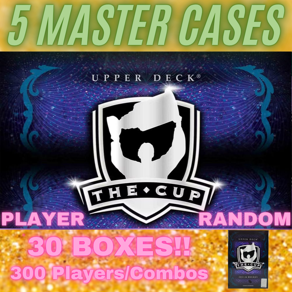 2023/24 UD THE CUP 5 MASTER CASES (30 Boxes) : Player Random #4676