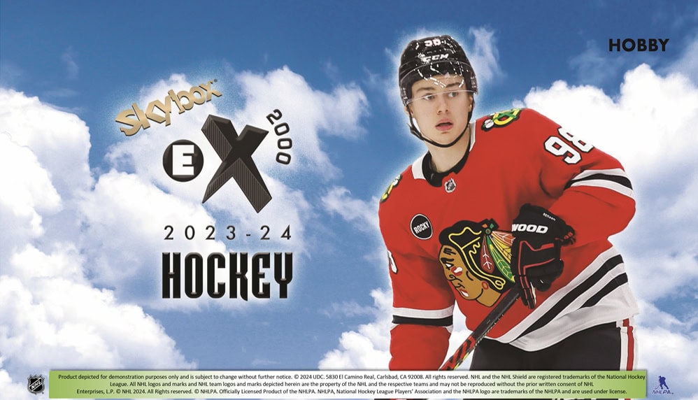 2023/24 Upper Deck Skybox E-X 2000 6 Hobby Box Half Case : Team Random #4334