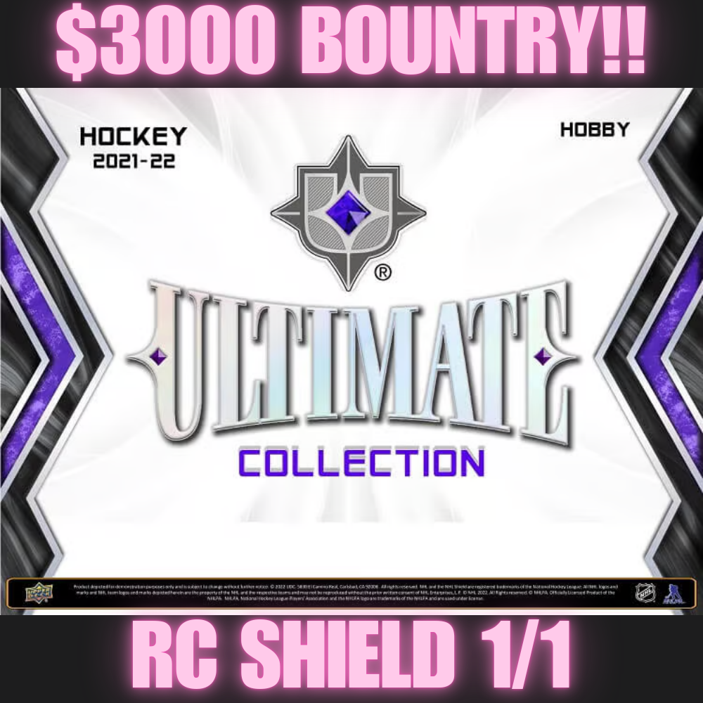 BOUNTYHUNT:2021/22UpperDeckUltimateCollection16BoxMASTERCase:TeamRandom#5570
