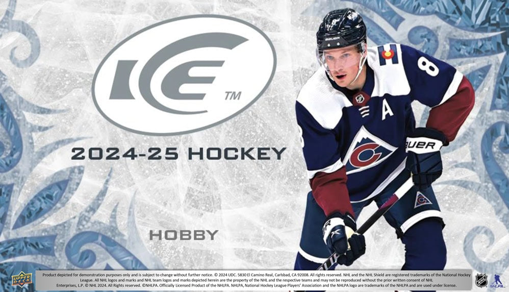 EARLY BIRD 2024-25 Upper Deck ICE 12 Box Case : Team Random #4693