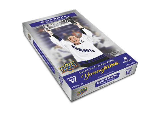 2023-24 Upper Deck PWHL Hockey 6 Hobby Box Half CASE : Letter Break #4126