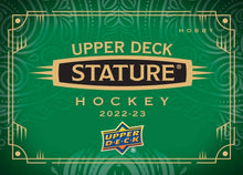 Load image into Gallery viewer, 22/23 + 21/22 Upper Deck Stature 11 Box Dual Mix : Team Random #3717
